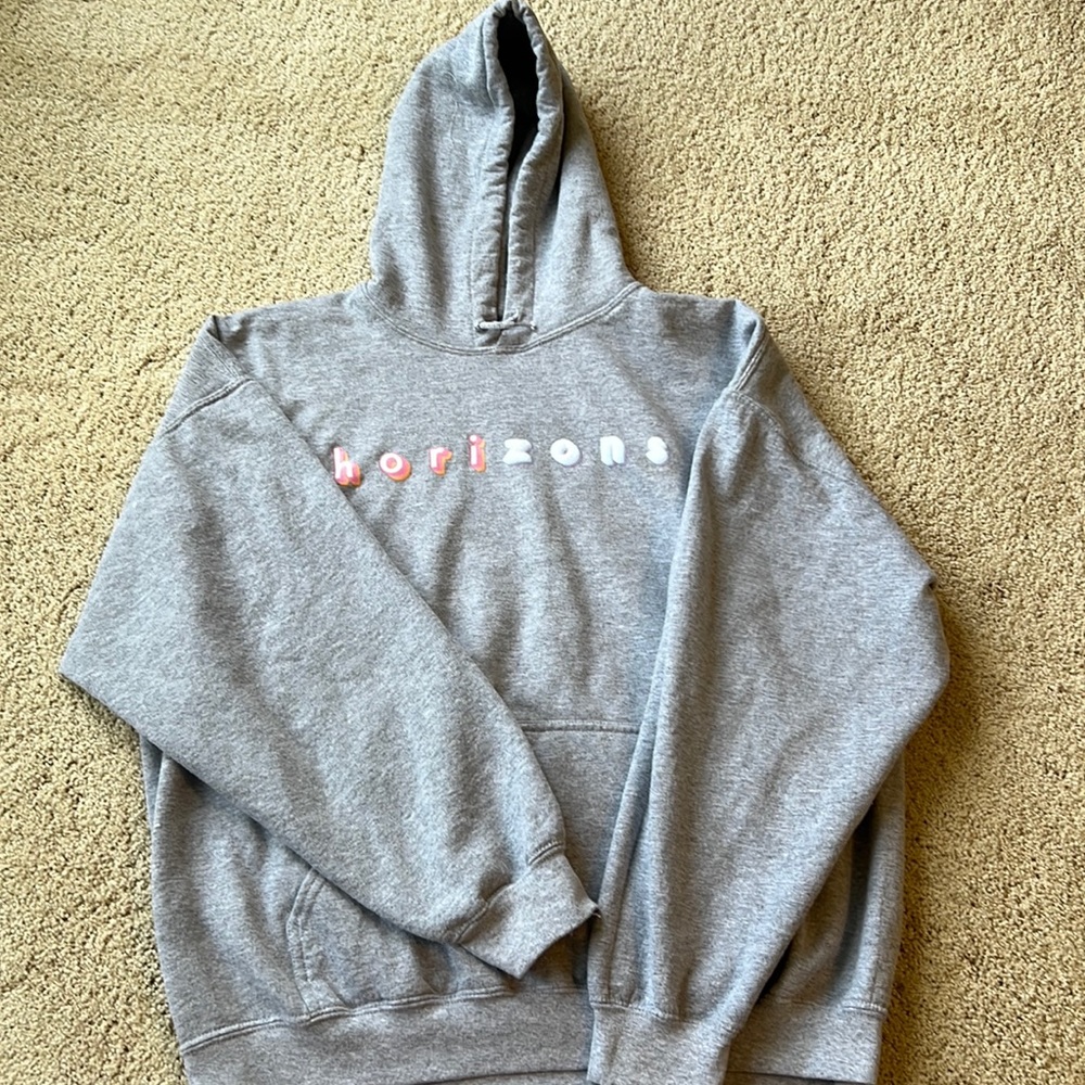 Surfaces horizons grey hoodie concert tour merch